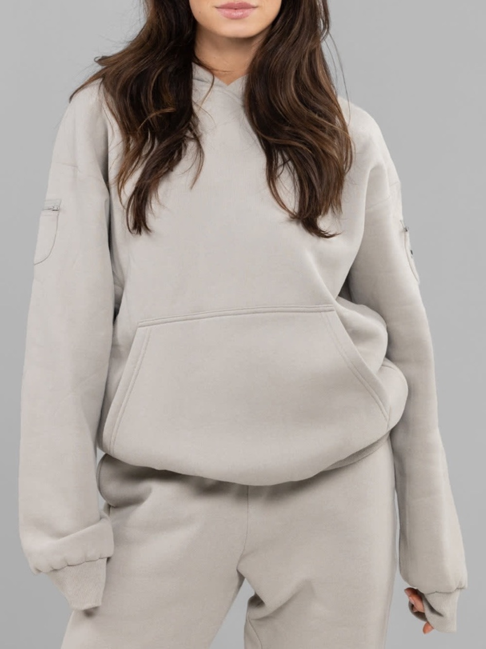 COMFRT Stone Travel Essential Hoodie Small